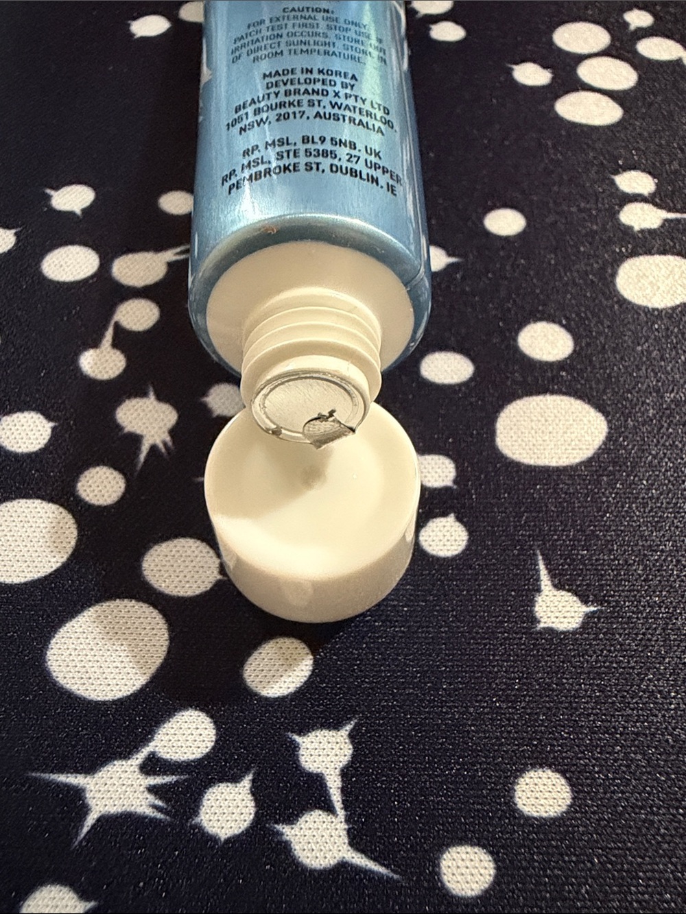 3/$15 🌸 Aceology Brightening Treatment Mask - Blue Tube- Travel size - Picture 3 of 3